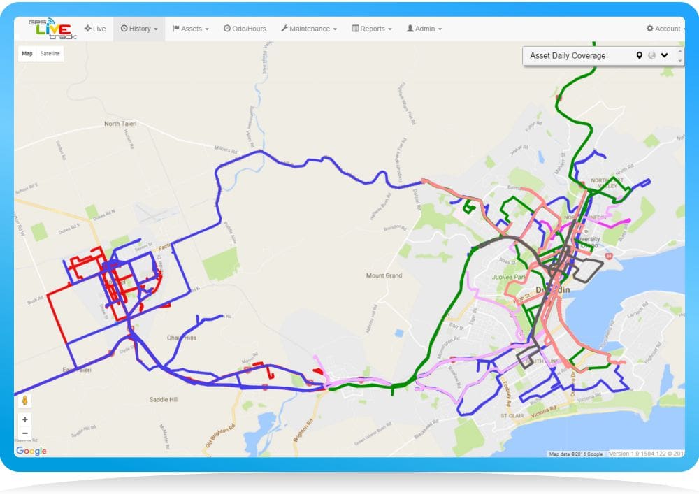 gps daily coverage all vehicles