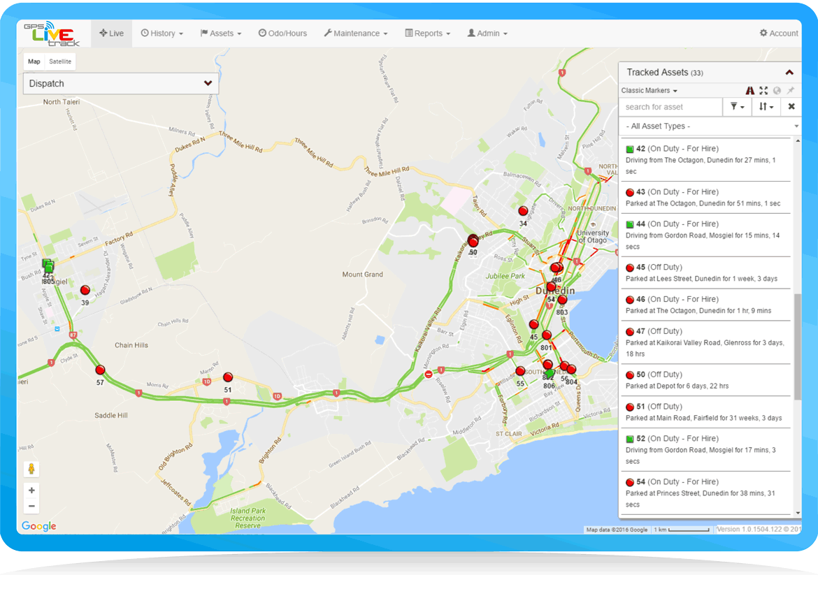 live view gps tracking software